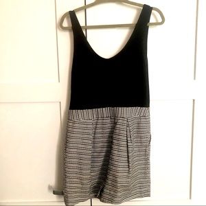 Topshop Black Mini Dress w Pockets